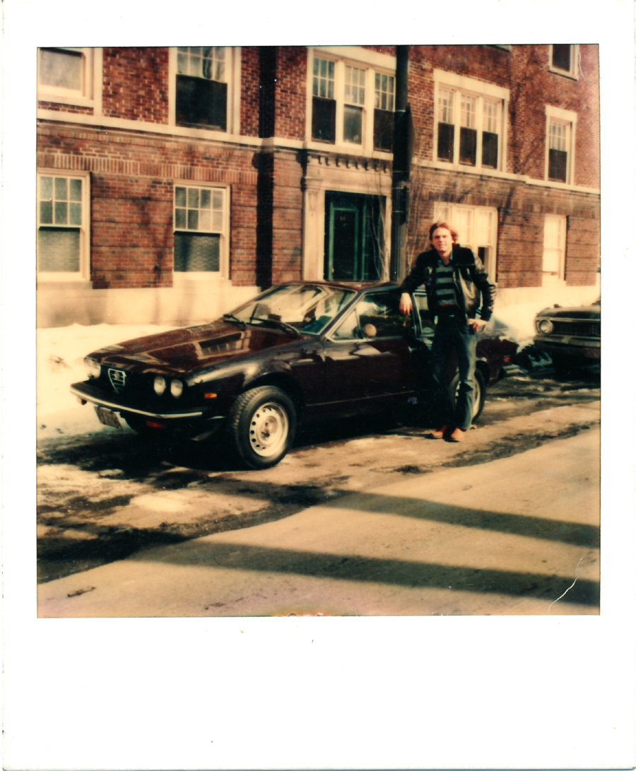 1975 Alfetta GT in Chicago after a winter wash