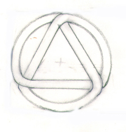 Altos Solutions Corporate ID orginal logo sketch